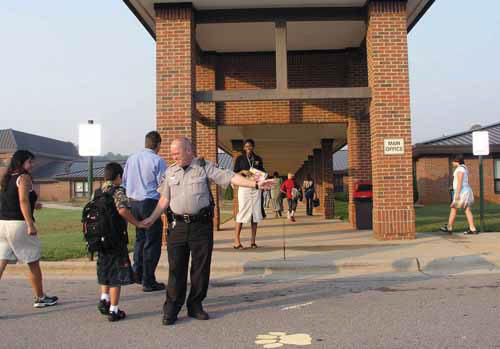 School bells are ringing - first day back