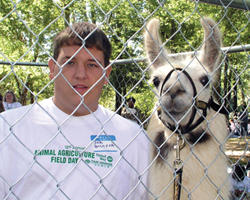 Face to face on Agriculture Field Day