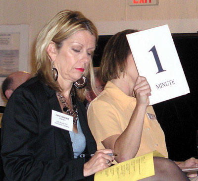 Candidates meet in public forum