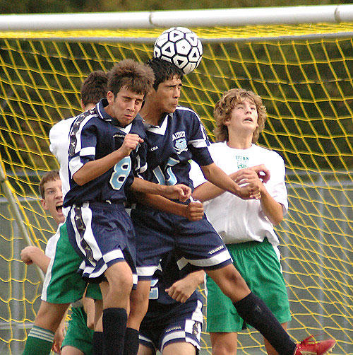 Bunn soccer squad alone in third place in the NCC