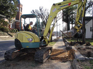 Natural gas lines in by summers end