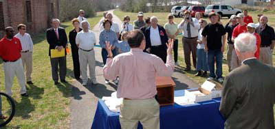 Town bike trail dedicated