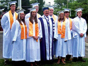 OUTGOING PRESIDENT WITH MARSHALS.