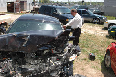 Three Bunn High students, resource officer in collision