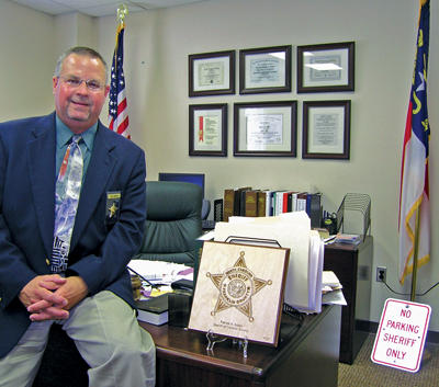 First six months<br>Sheriff Pat Green focuses on improving