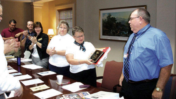 United Way Board honors former leader for service