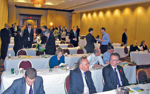 Novozymes updates investors, media