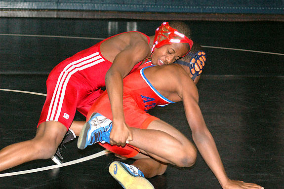 RED RAM RASSLERS<br>FHS wrestling progresses with experience