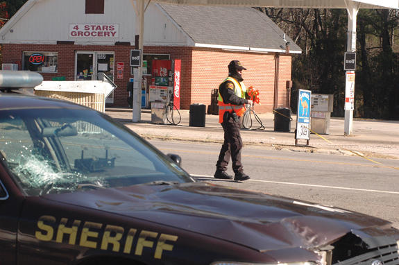 Deputy car accident