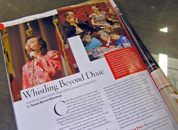 <i>Whistlers in “Southern Living”</i>