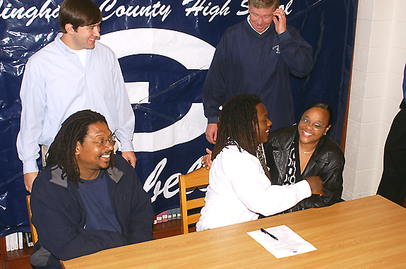 Hurricanes land another gridiron stalwart