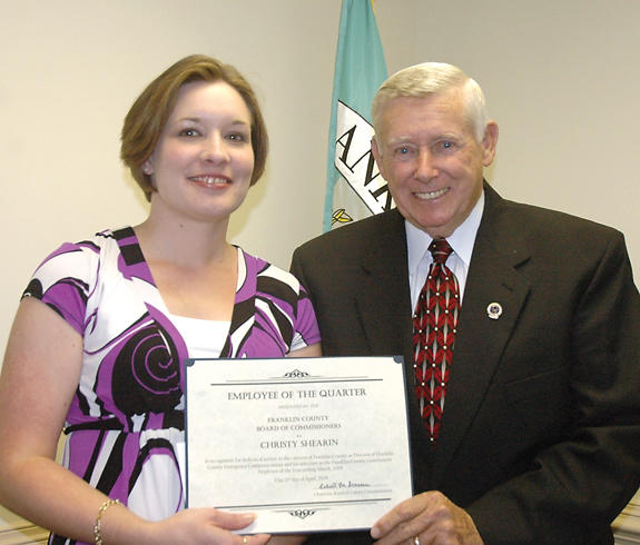 <i>County Employee of the Quarter</i>